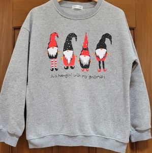 Sweatshirt w/cute saying szL